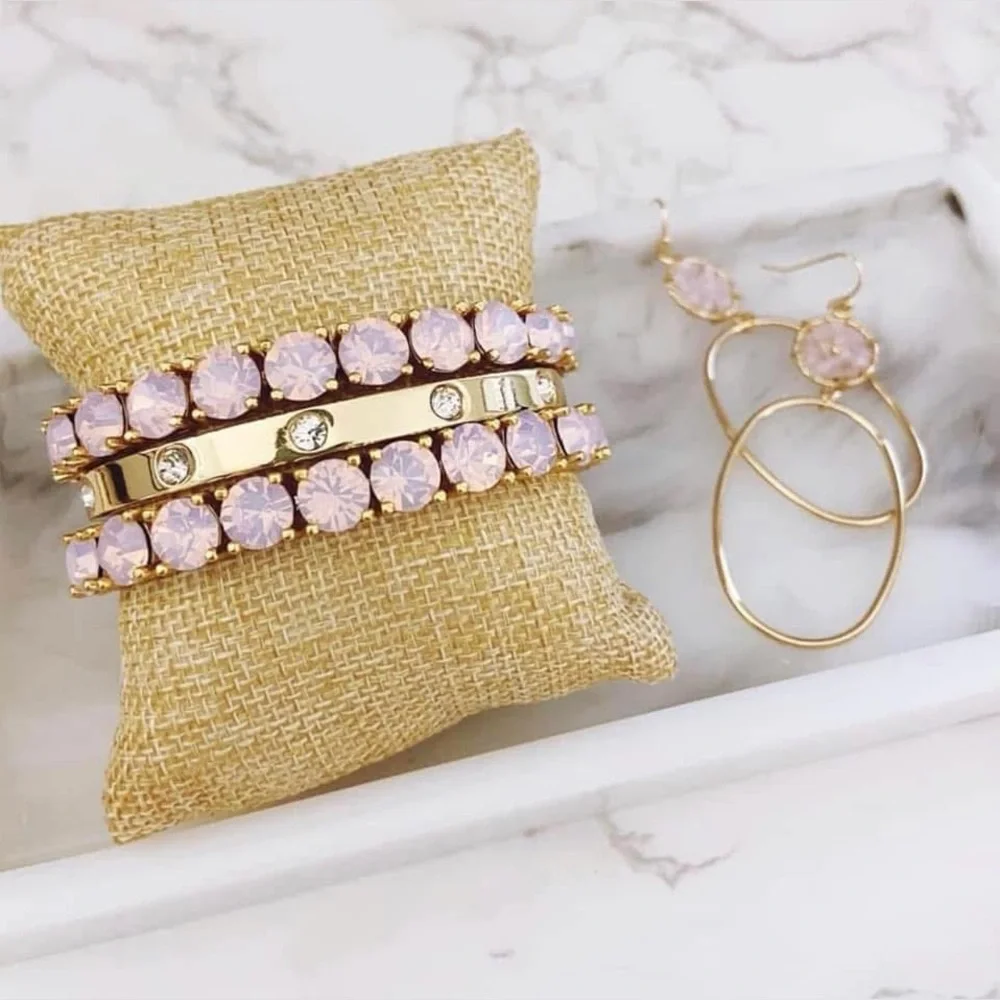 40 Carat Pink Opal Park Lane Impression Bracelet NWT - Picture 3 of 16